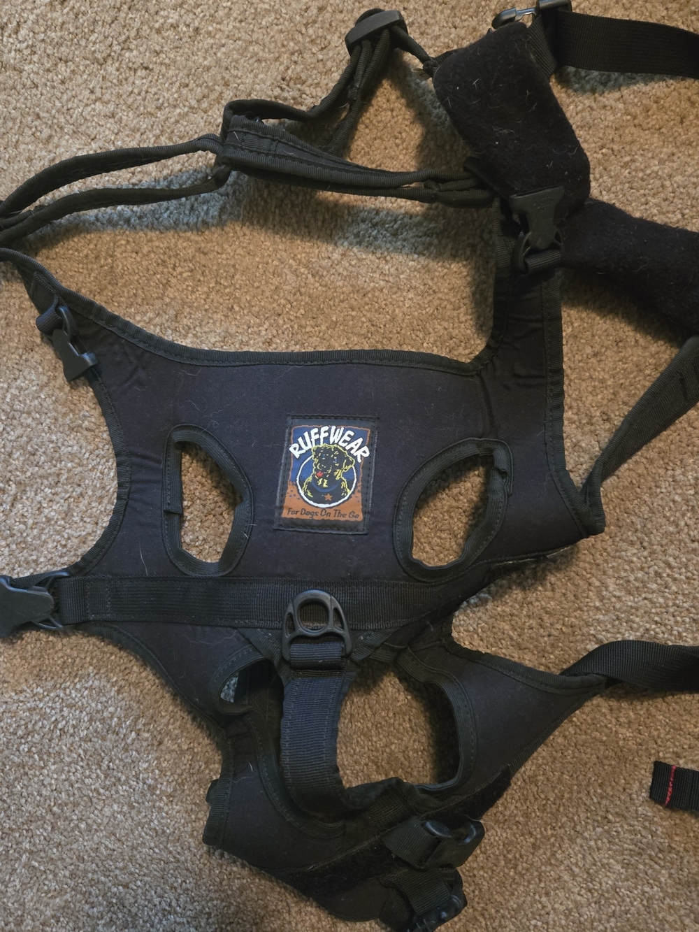 *Bundle*- RuffWear- Adjustable- Dog Harness/Backpack- & ArmorAll Car Divider - Picture 2 of 12